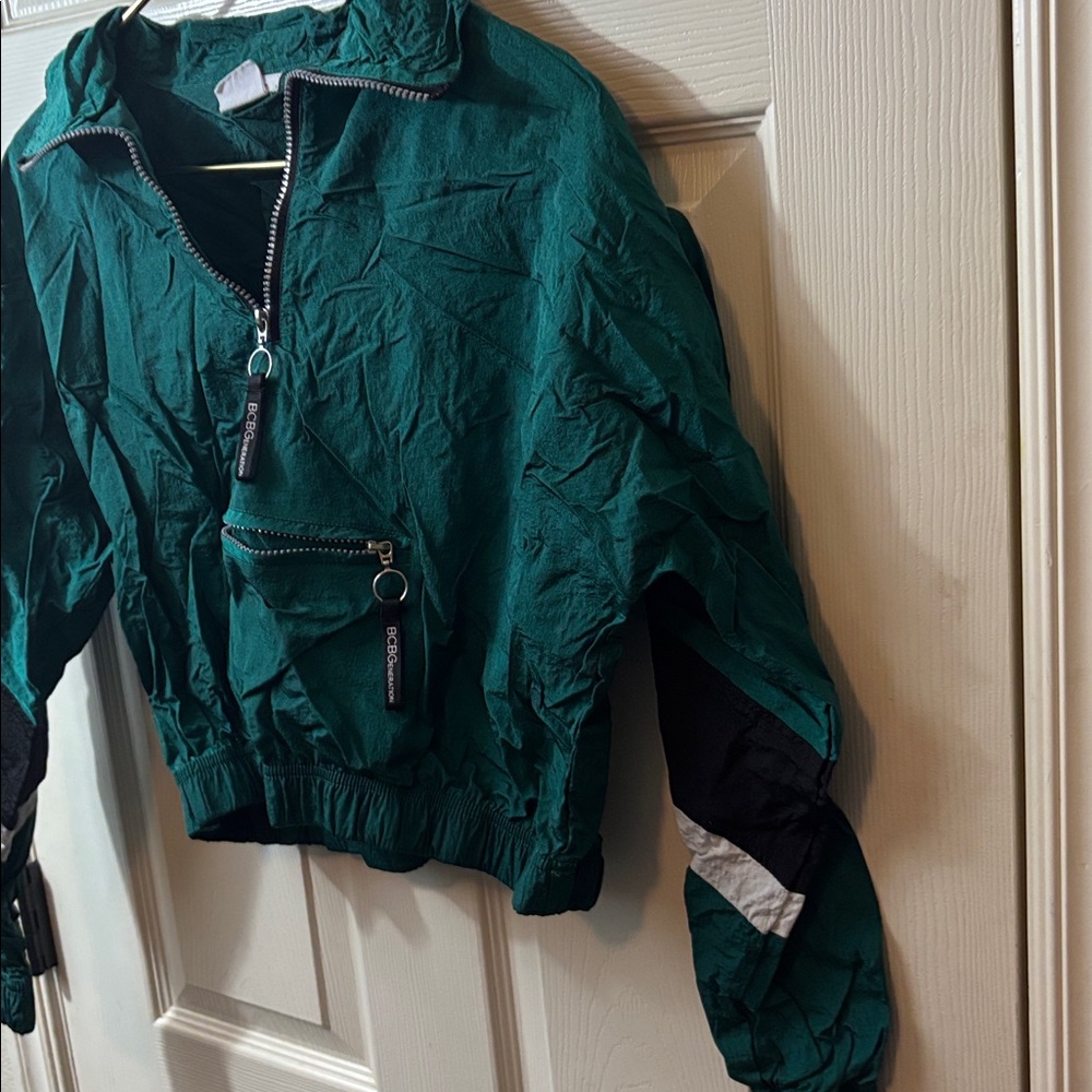 BCBGeneration Teal and Black Jacket - Picture 3 of 8